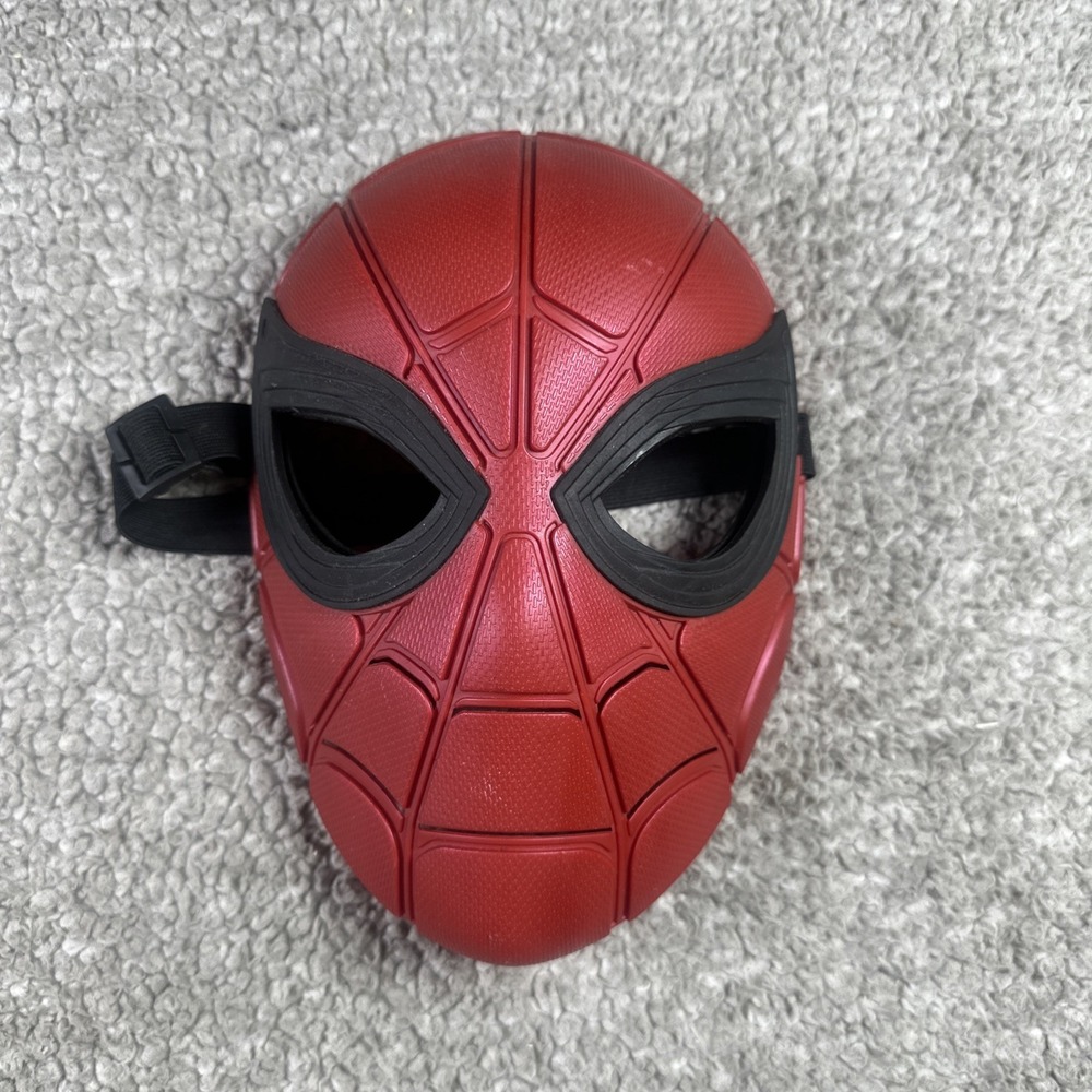 Spider Man Mask Cosplay Hard Plastic Youth Spider Man Costume